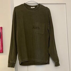 Kith Haze Green Long Sleeve Top - Men’s XS